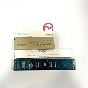 (sold) Mascara bundle of 4 - rare beauty, lancome, hourglass